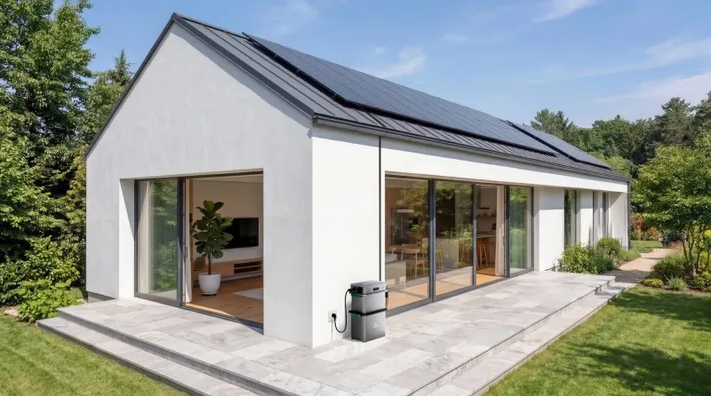 Installation balcon SolarFlow