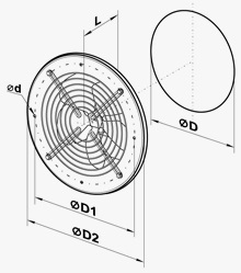 Dimensions OVK1 150