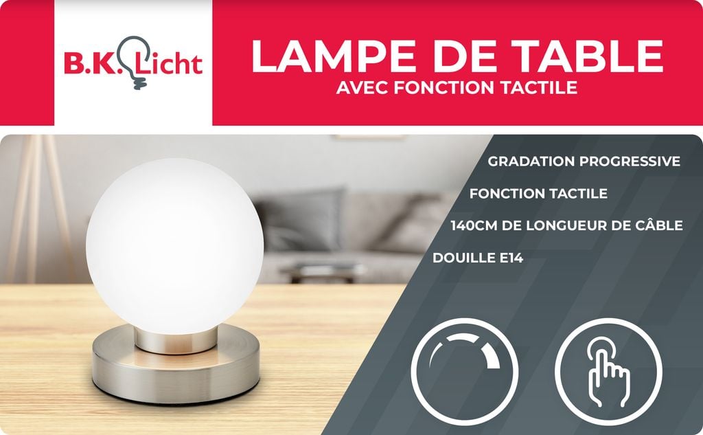 Lampe de chevet design