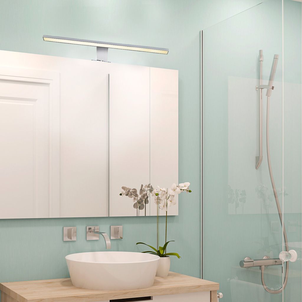 Applique LED Classe 2 IP44 - Pour miroir salle de bain collection BOSTON &  DUBAÏ - Meuble de salle de bain - Bathroom Therapy - Ayor