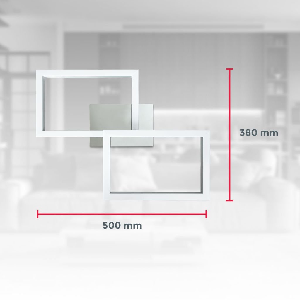 Plafonnier LED connecté WiFi App télécommande dimmable CCT RGB salon  chambre