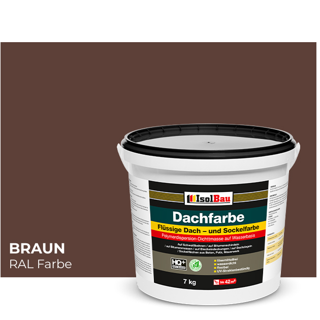 Isolbau Dachfarbe