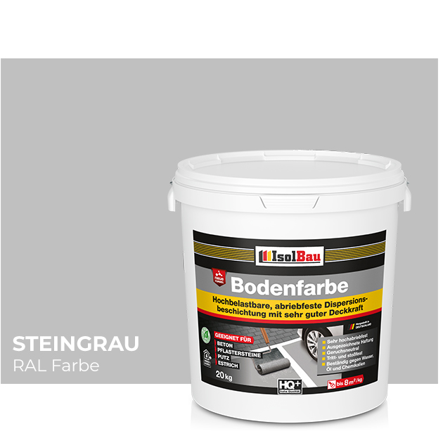 Isolbau Bodenfarbe