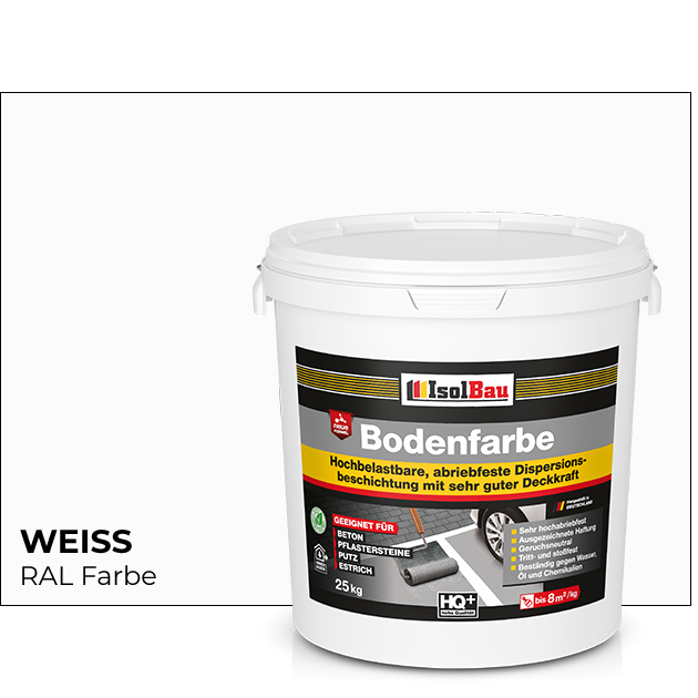Isolbau Bodenfarbe
