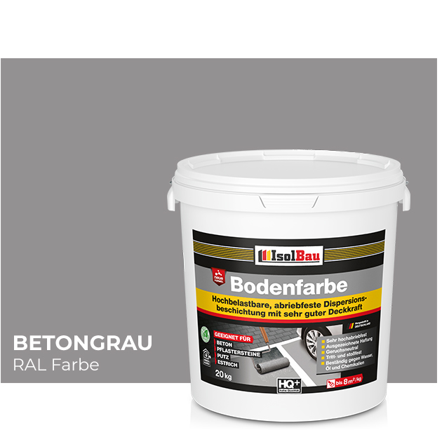 Isolbau Bodenfarbe