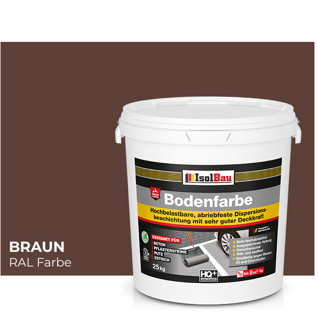 Isolbau Bodenfarbe