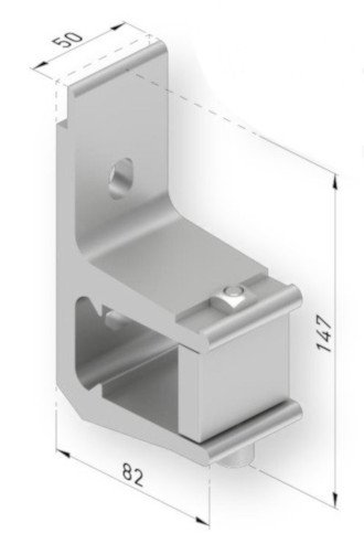 support façade cotes