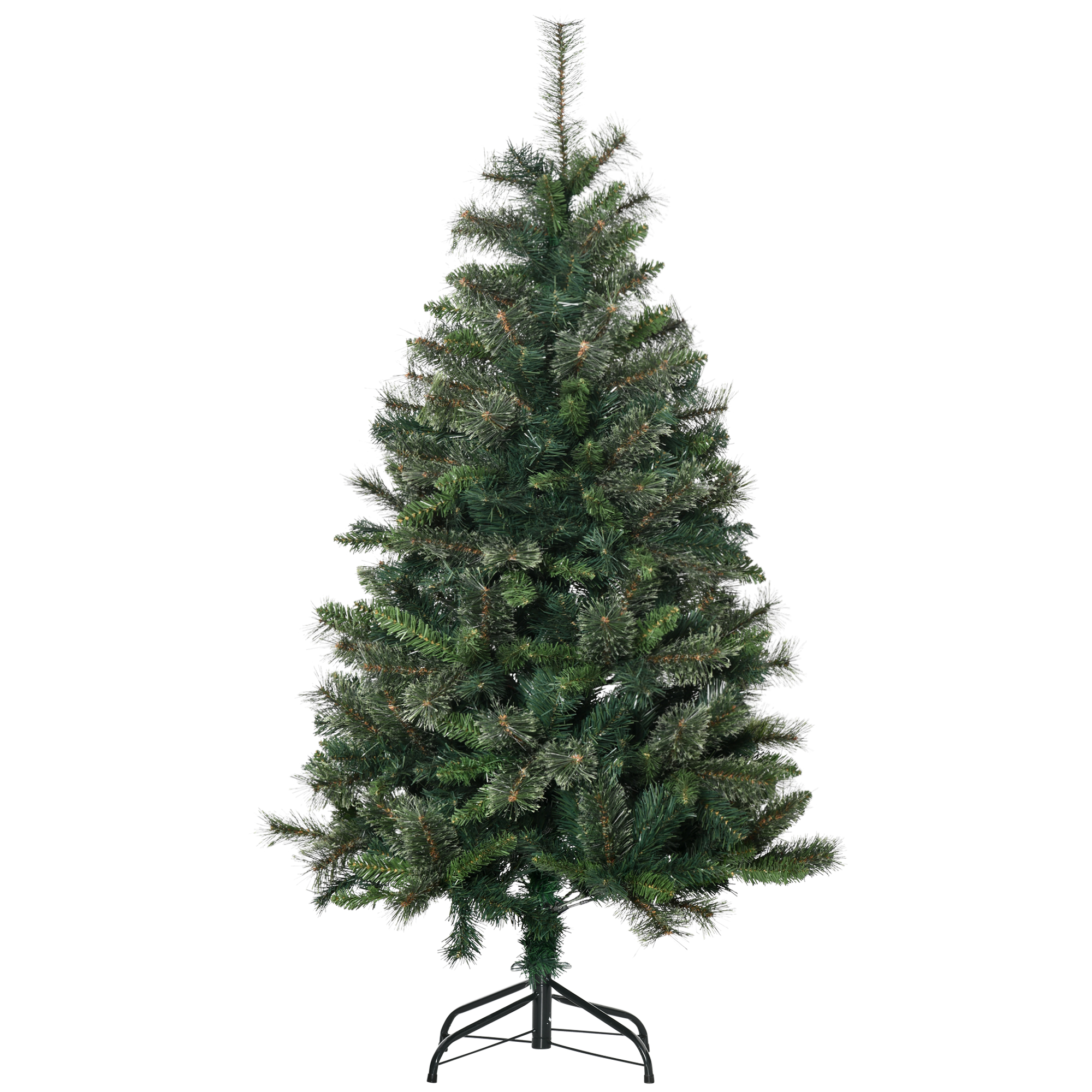 Künstlicher Weihnachtsbaum, 150 cm, 665 Zweige + Ständer für Zuhause, Geschäfte, Büro