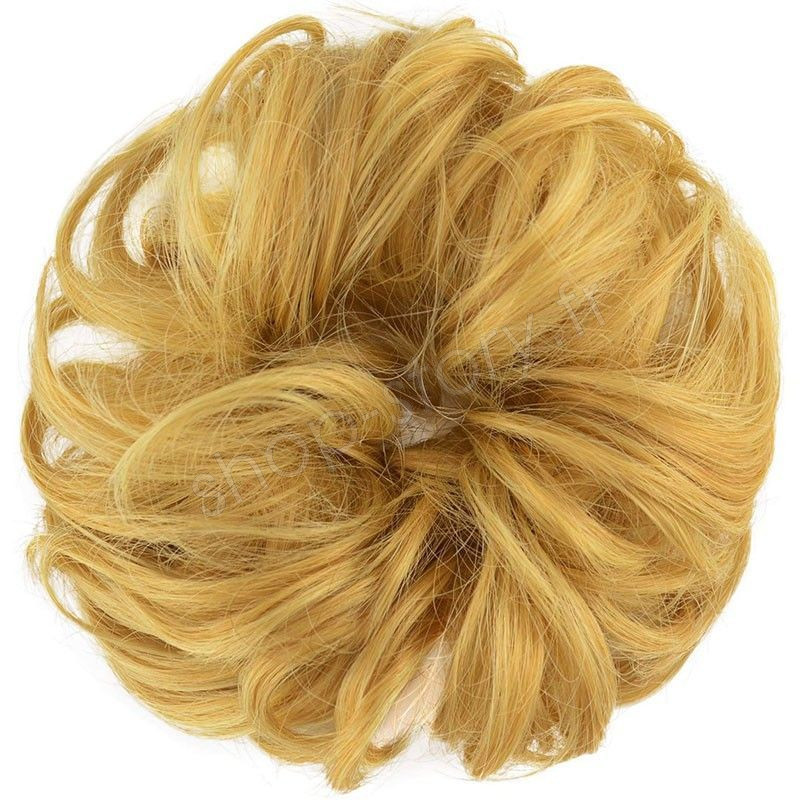 Chignon magique Ajustable Blond foncé