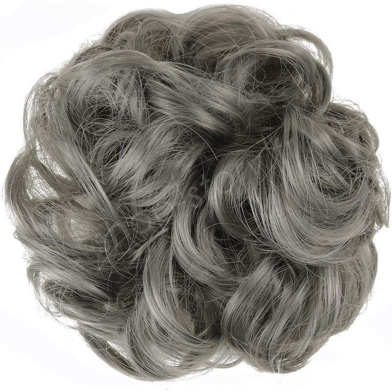 Chignon magique Ajustable Gris