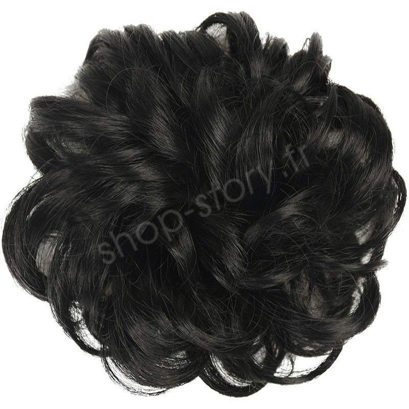 Chignon magique Ajustable Noir