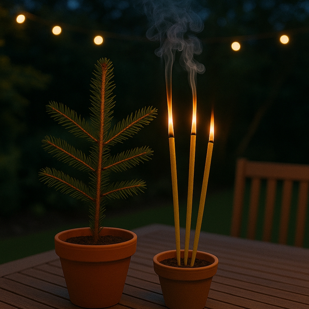 Encens Géant Citronnelle x30 AntiMoustique Extérieur 40cm — free download