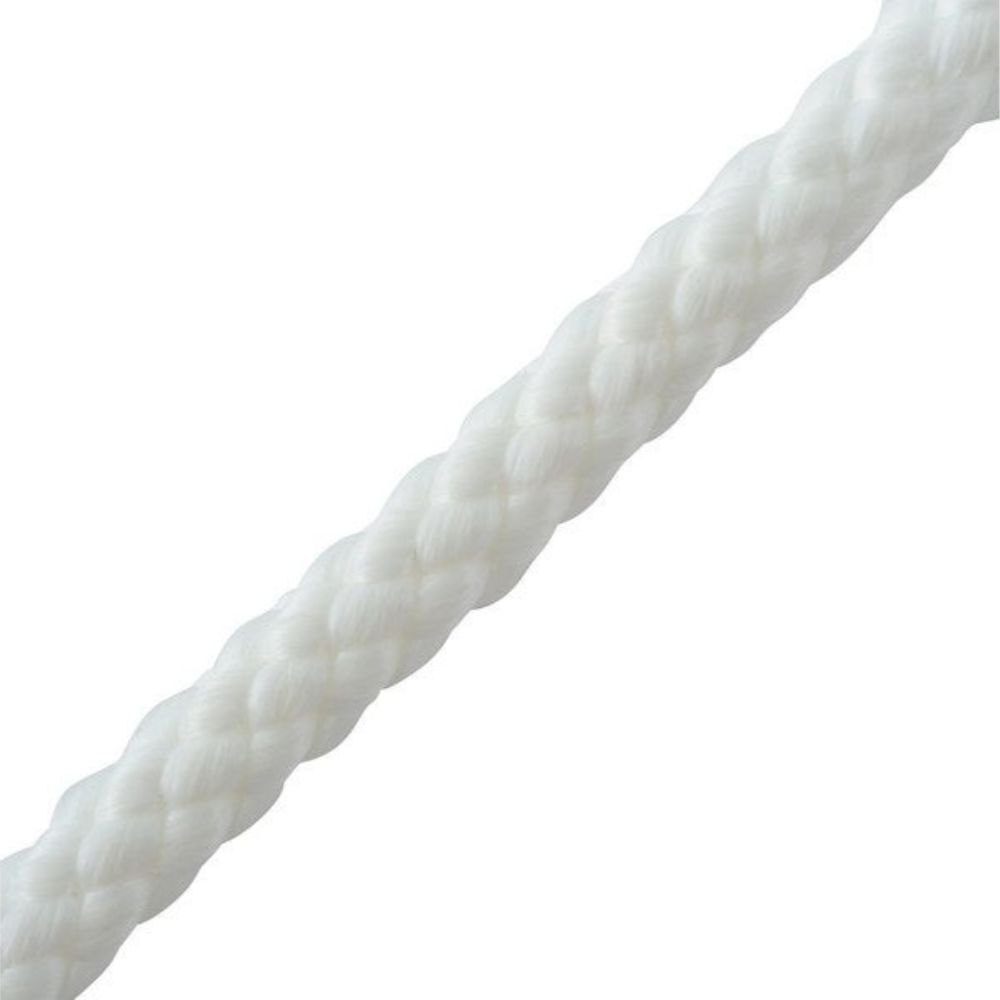 Tresse blanche en polypropylène 4 mm