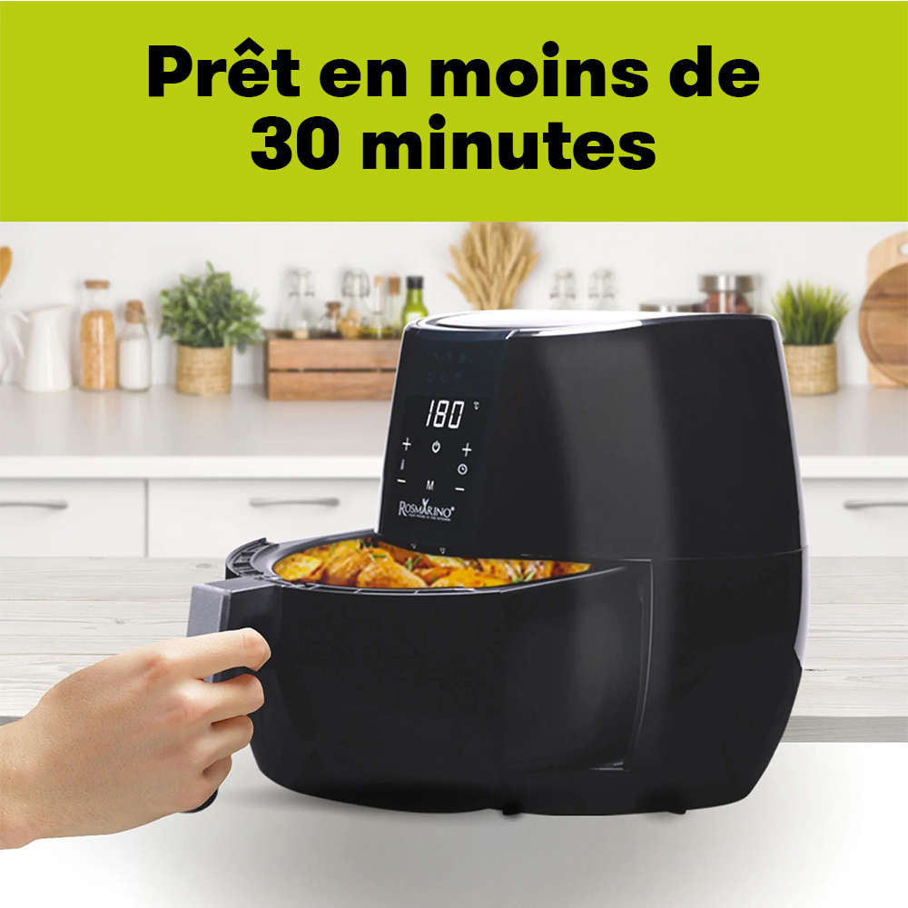 Des frites parfaitement croustillantes avec l'Air Fryer Pro Rosmarino !
