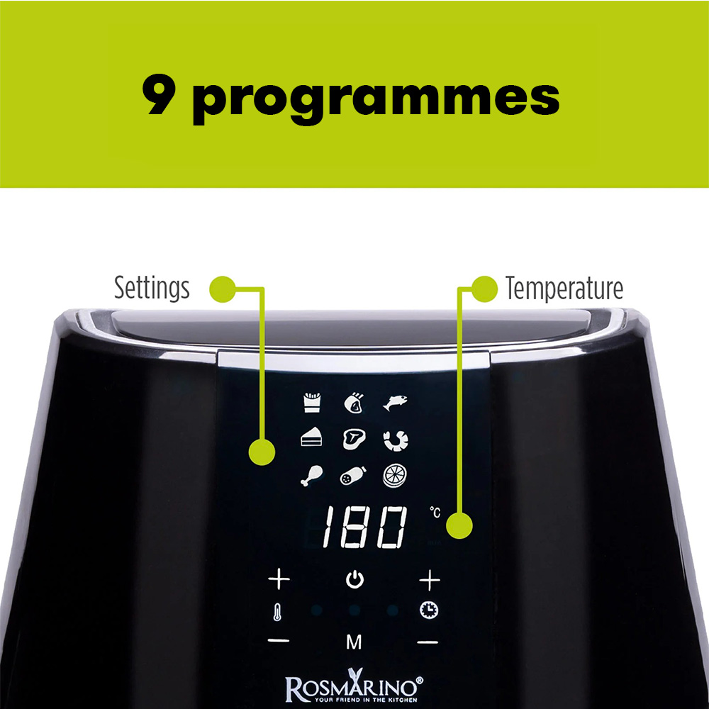 L'Air Fryer Pro Rosmarino : pour des frites croustillantes sans huile !
