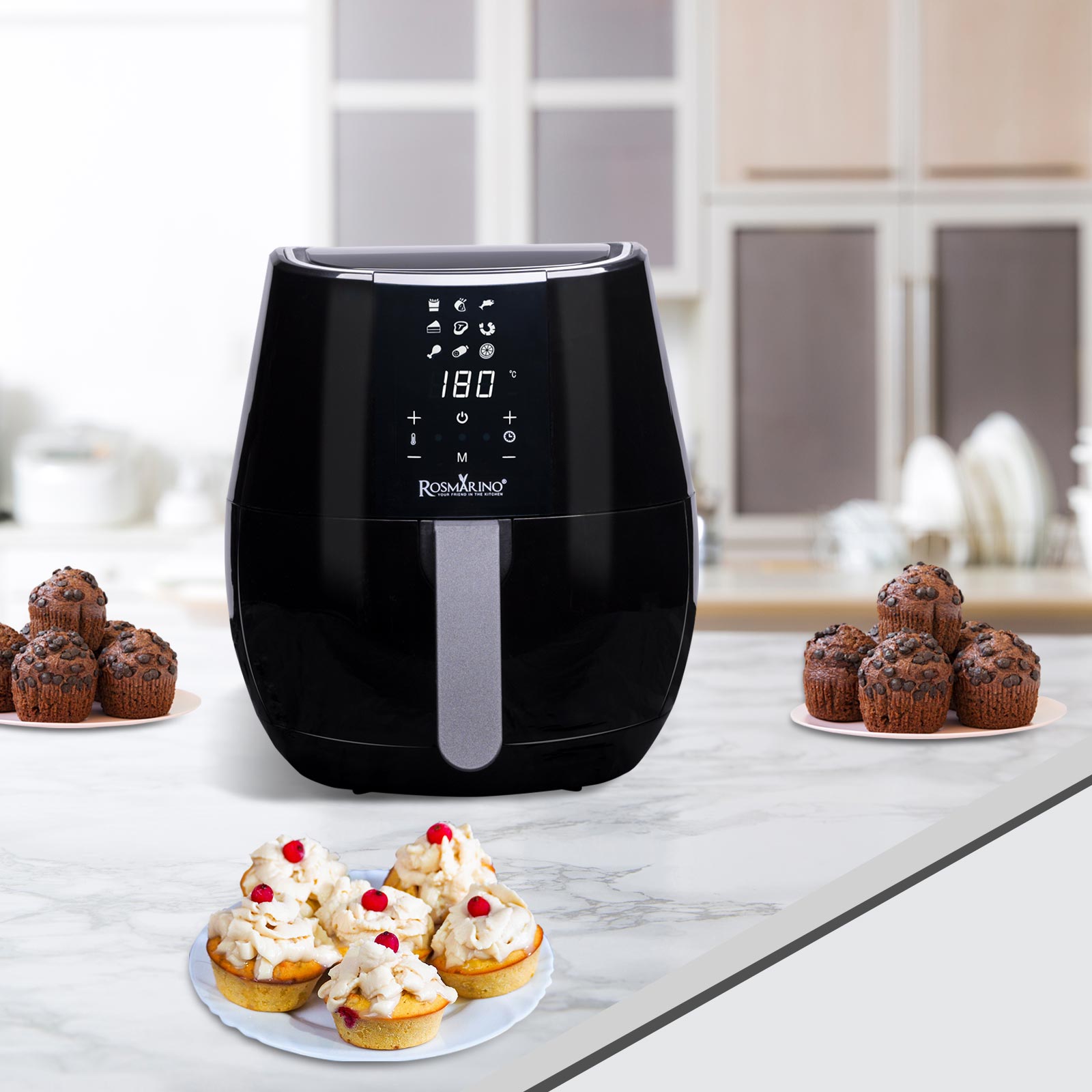La friteuse à air chaud Air Fryer Pro Rosmarino : une cuisine plus saine !