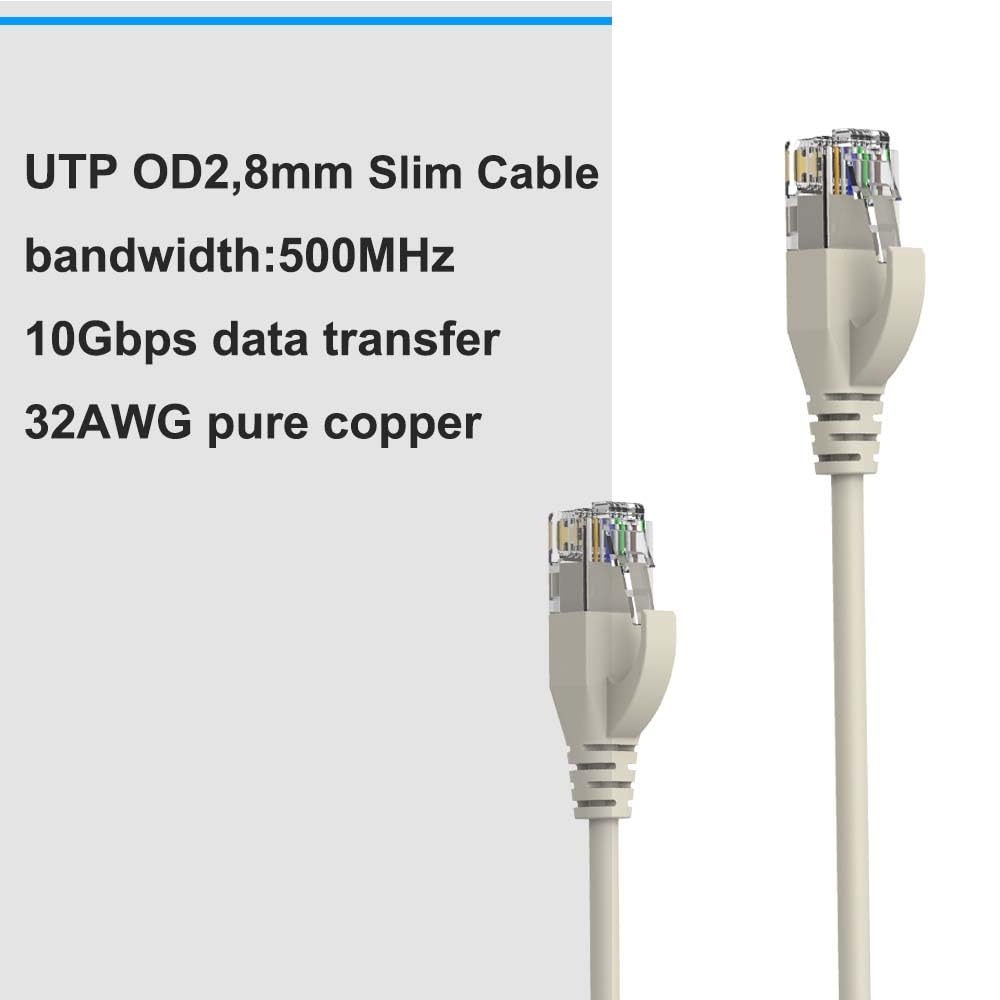 Détail du câble RJ45 Cat 6A