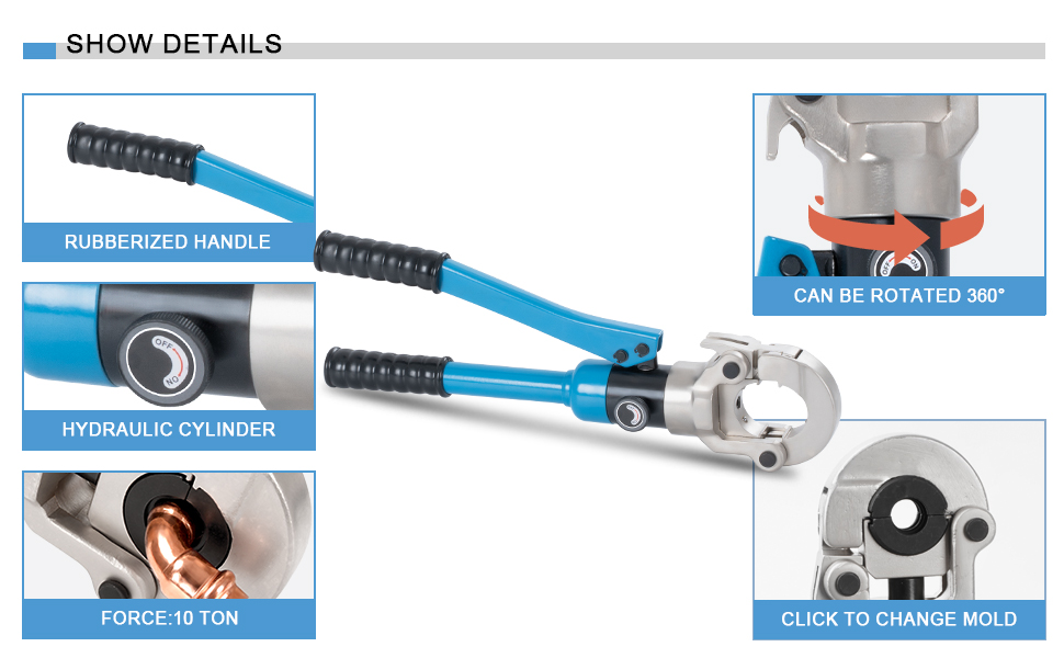 Tête Rotative à 360°