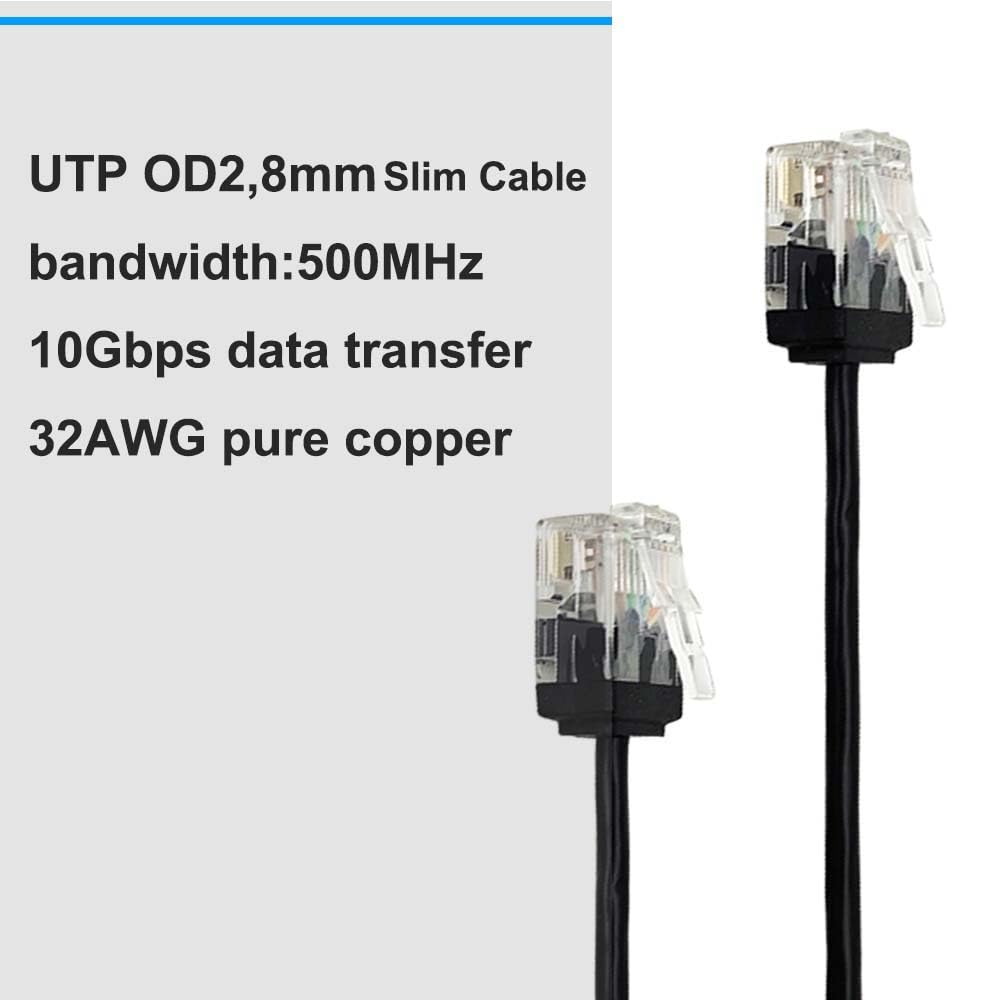 Détail du câble RJ45 Cat 6A
