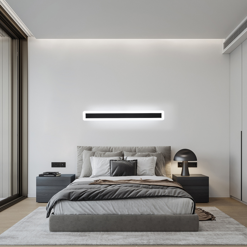 Aplique de pared dorado moderno, lámpara de tocador de baño de cristal,  luces de pared LED verticales y horizontales de 10 W, 3000 K, luz blanca