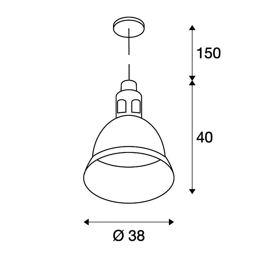 dimensions luminaires para 380
