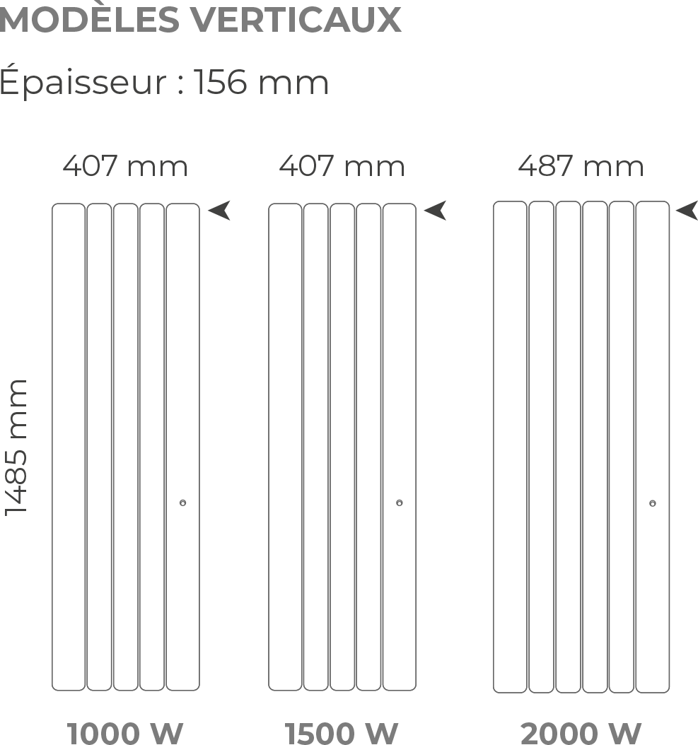 Radiateur Vertical Beladoo Nativ