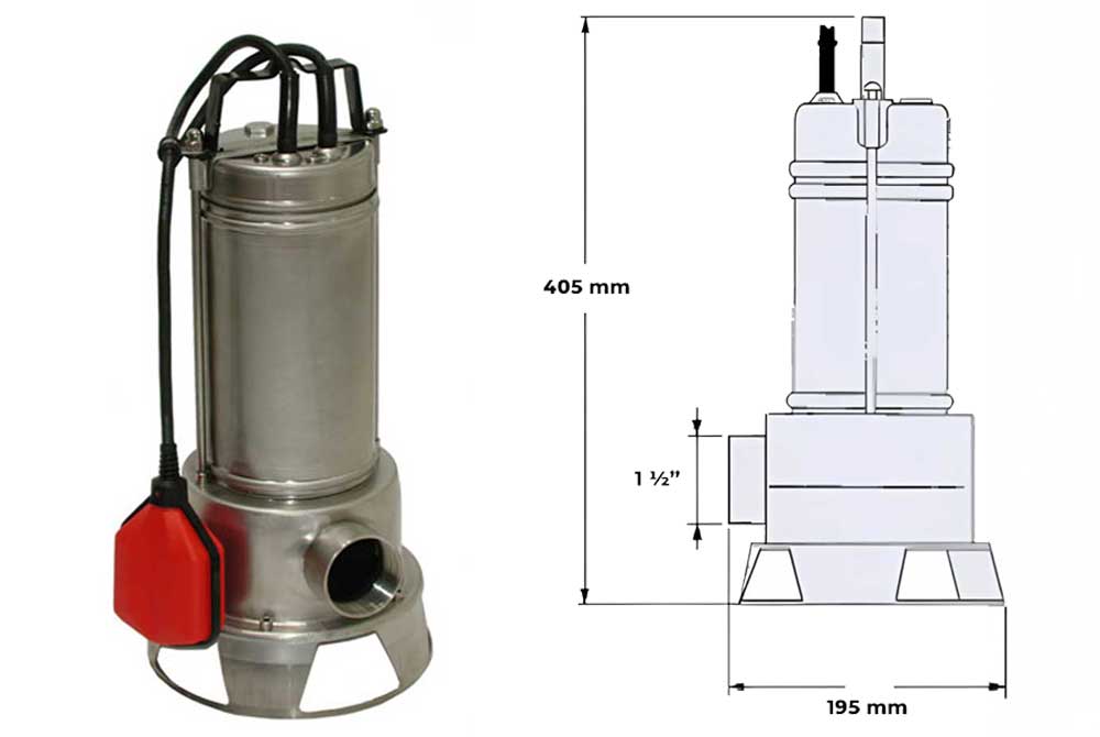 Pompe Inox-Palm 2A