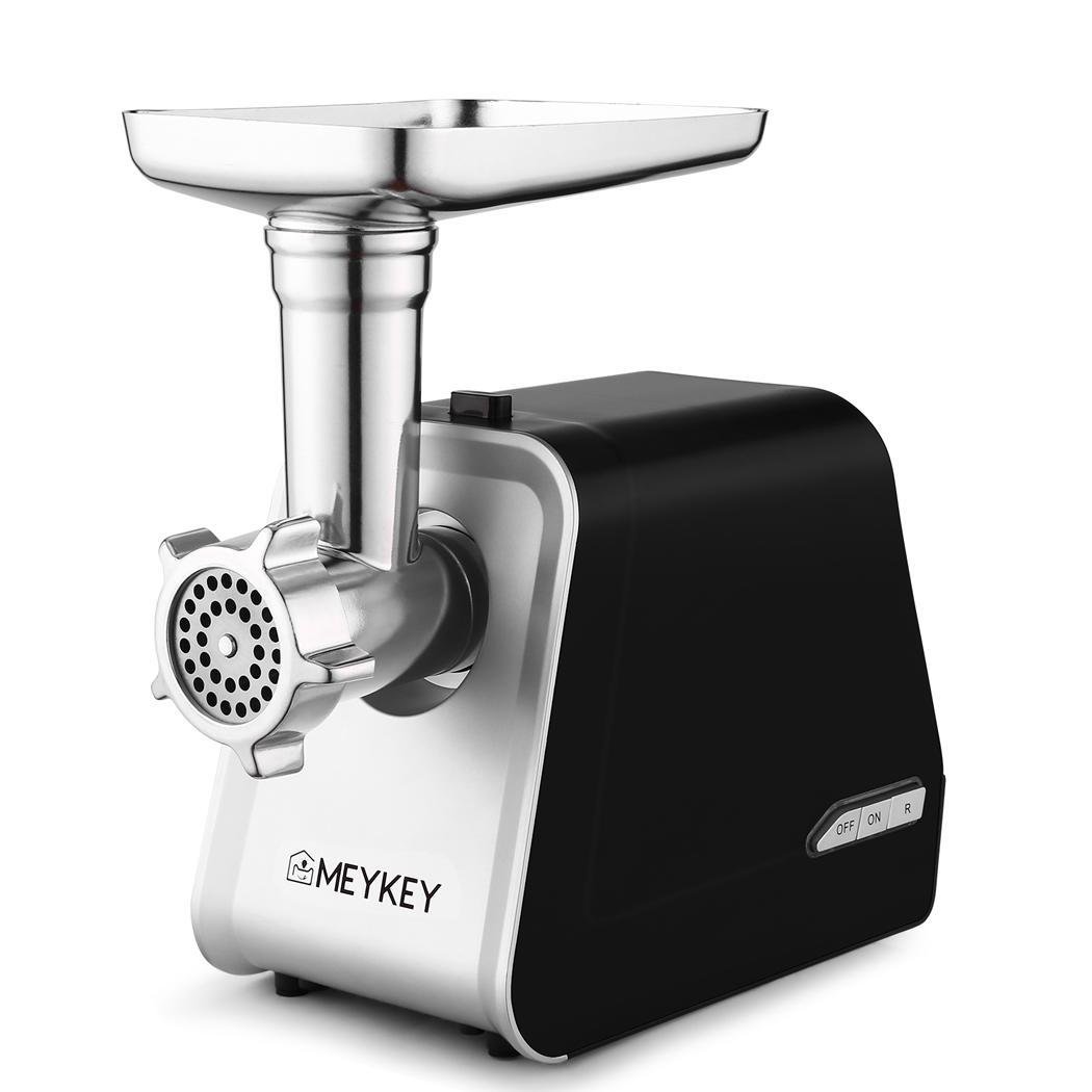Hachoir à Viande électrique Multifonction Avec 3 Plaques De Broyage Pour Saucisse Noir -Petit Électroménager