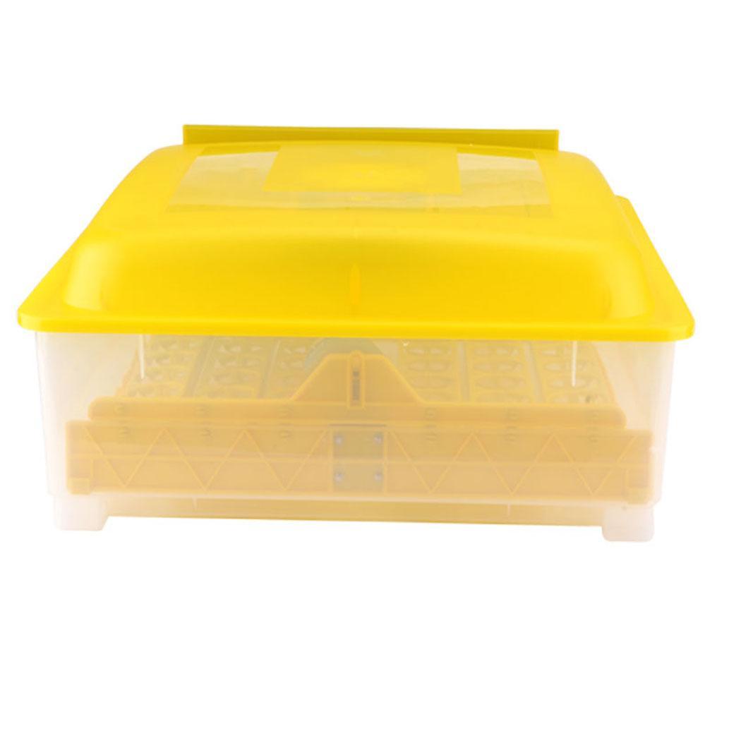 Couveuse Automatique 48 Oeufs Intelligent - Incubateur Pour L'éclosion De Poussins 80W - Contrôle Numérique De La Température - Jaune -Trixie || Flamingo Soldes Magasin
