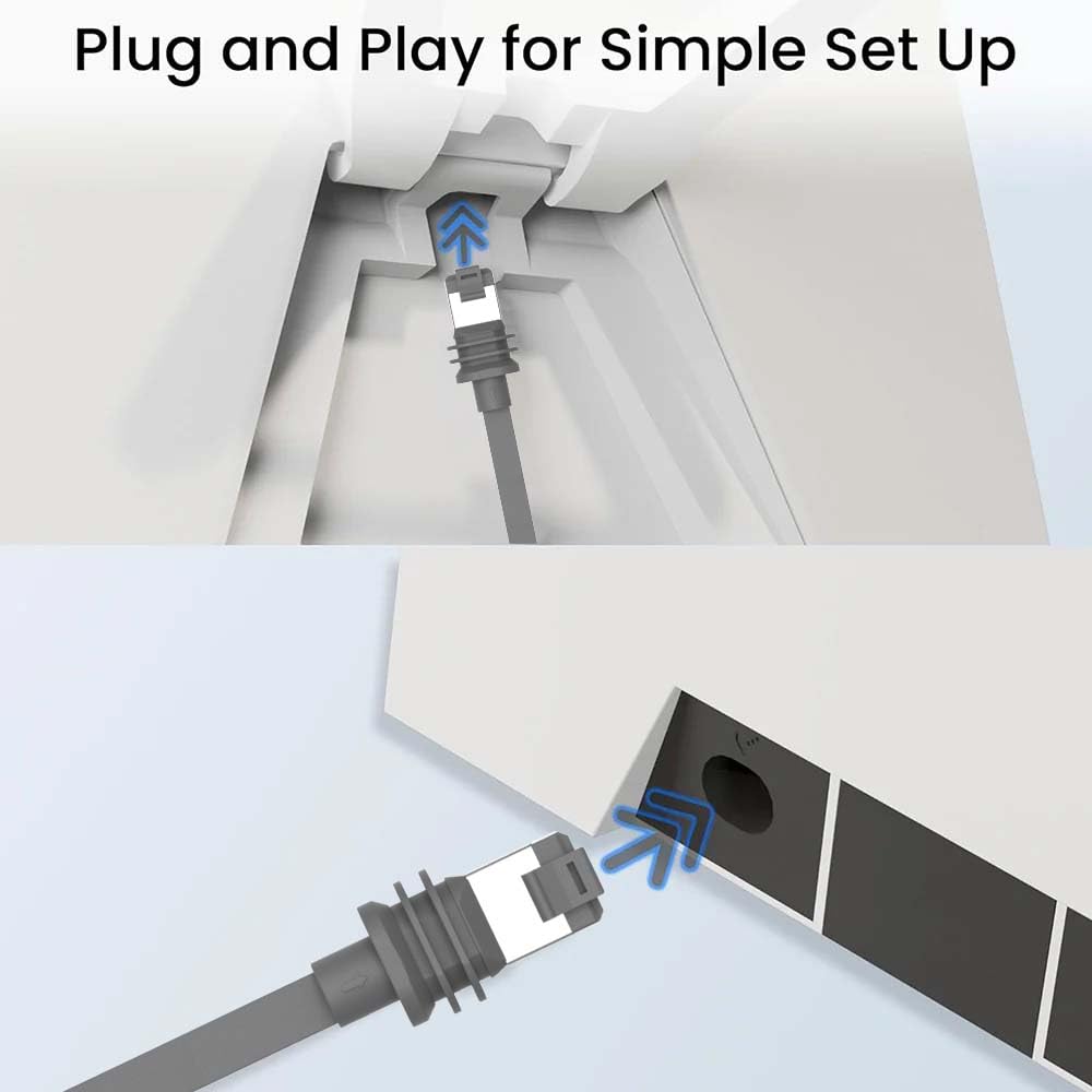 Câble Starlink Gen 3 / Mini Cat 6 plat - Vue principale