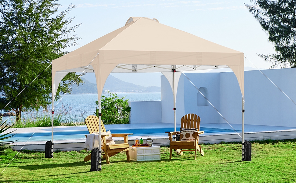 Yaheetech 10x10 Tent Yaheetech 10 X 10 Pop-Up Outdoor