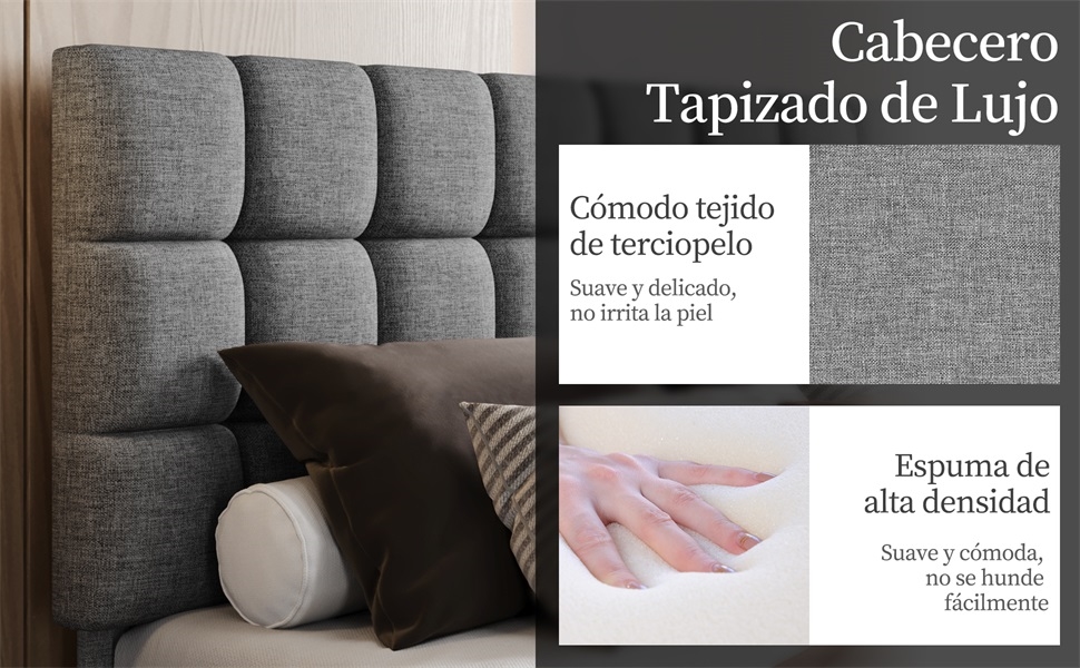 Cabecero Acolchado