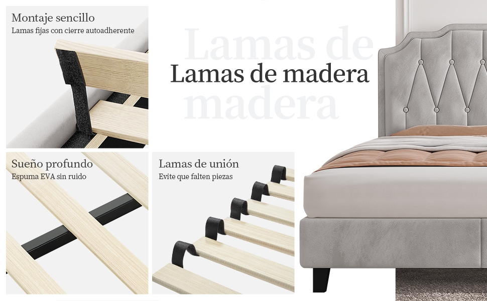 Cama Doble Yaheetech