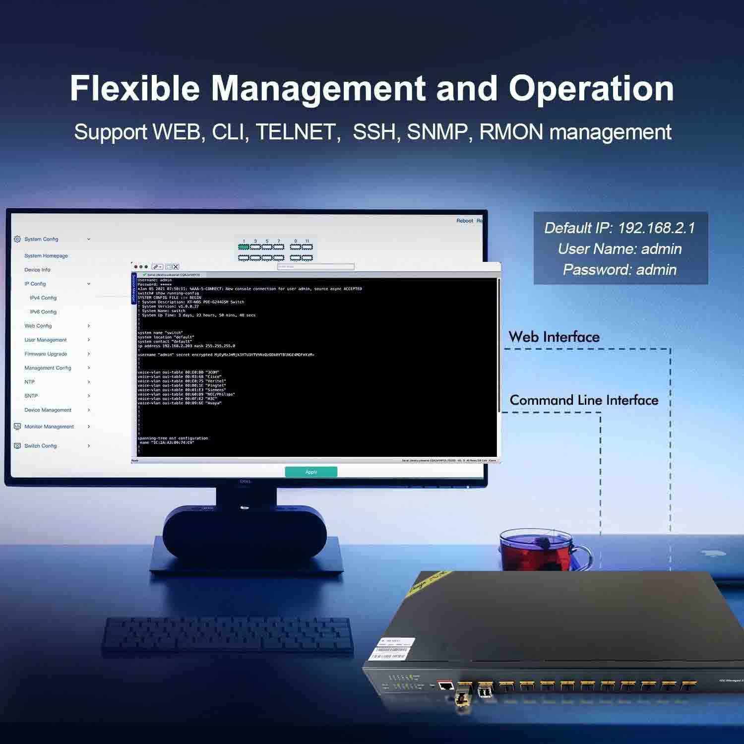 Présentation du port SFP+