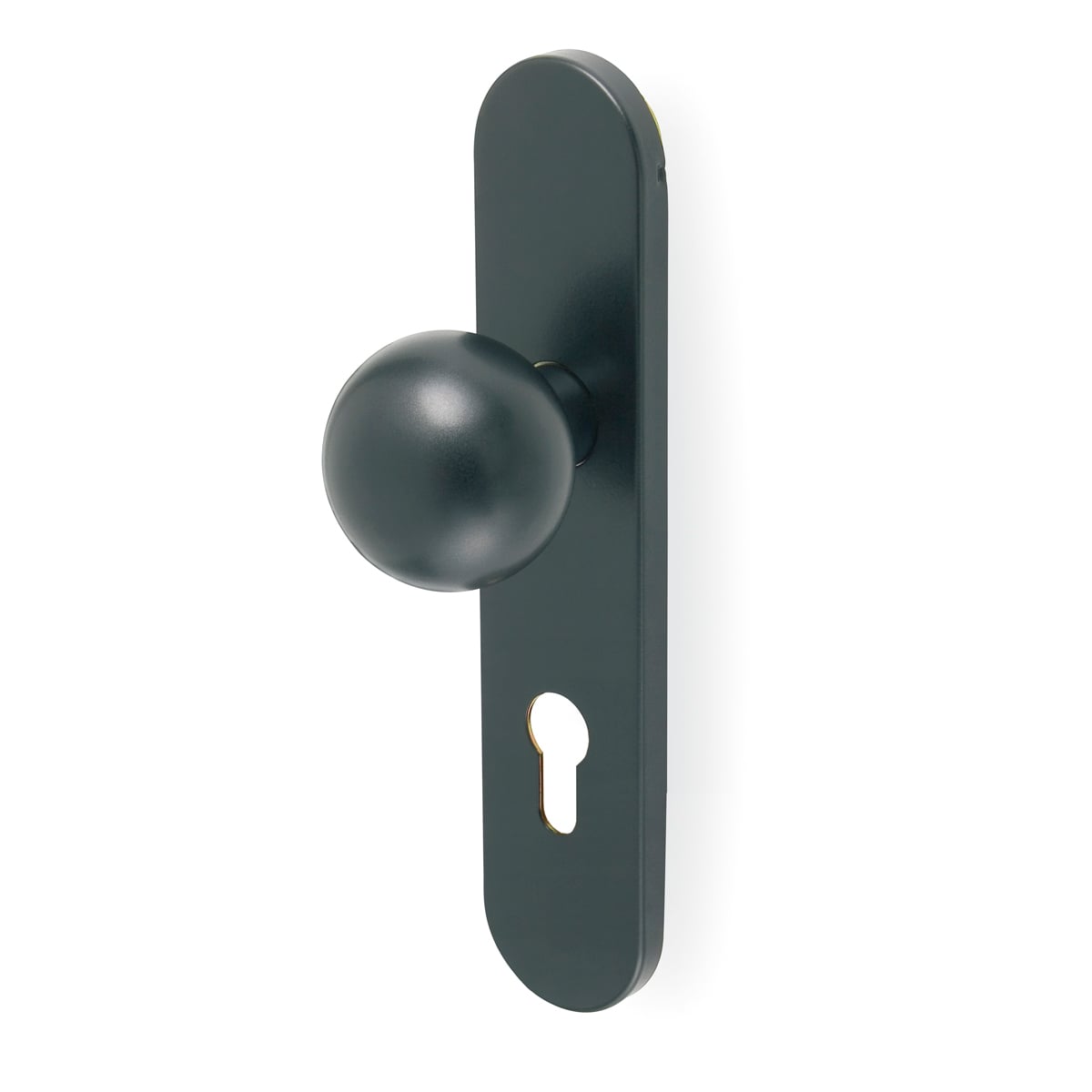Pomo Puerta Ttf72Une Negro Antipanico Bocallave Exterior Tesa