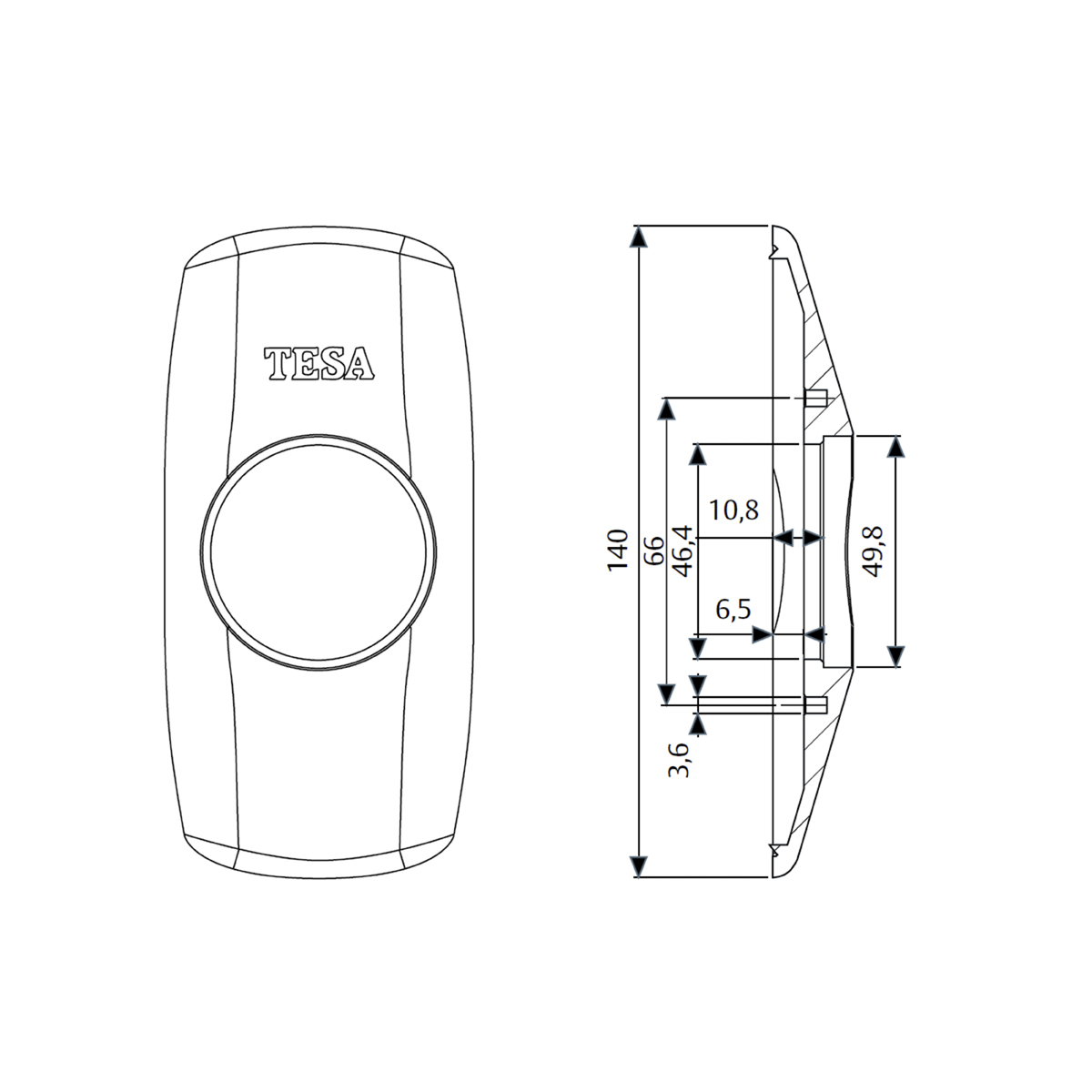 Embellecedor Tesa EMB855 3