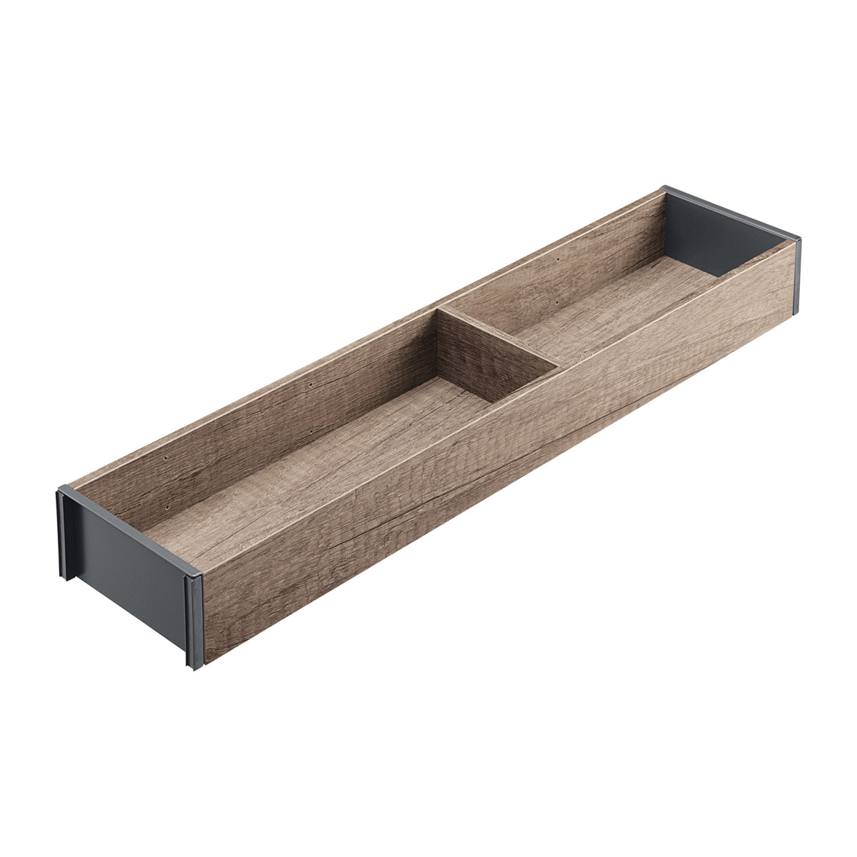Marco Acero Blanco Cajón Lbx 200X500 - AMBIALINE