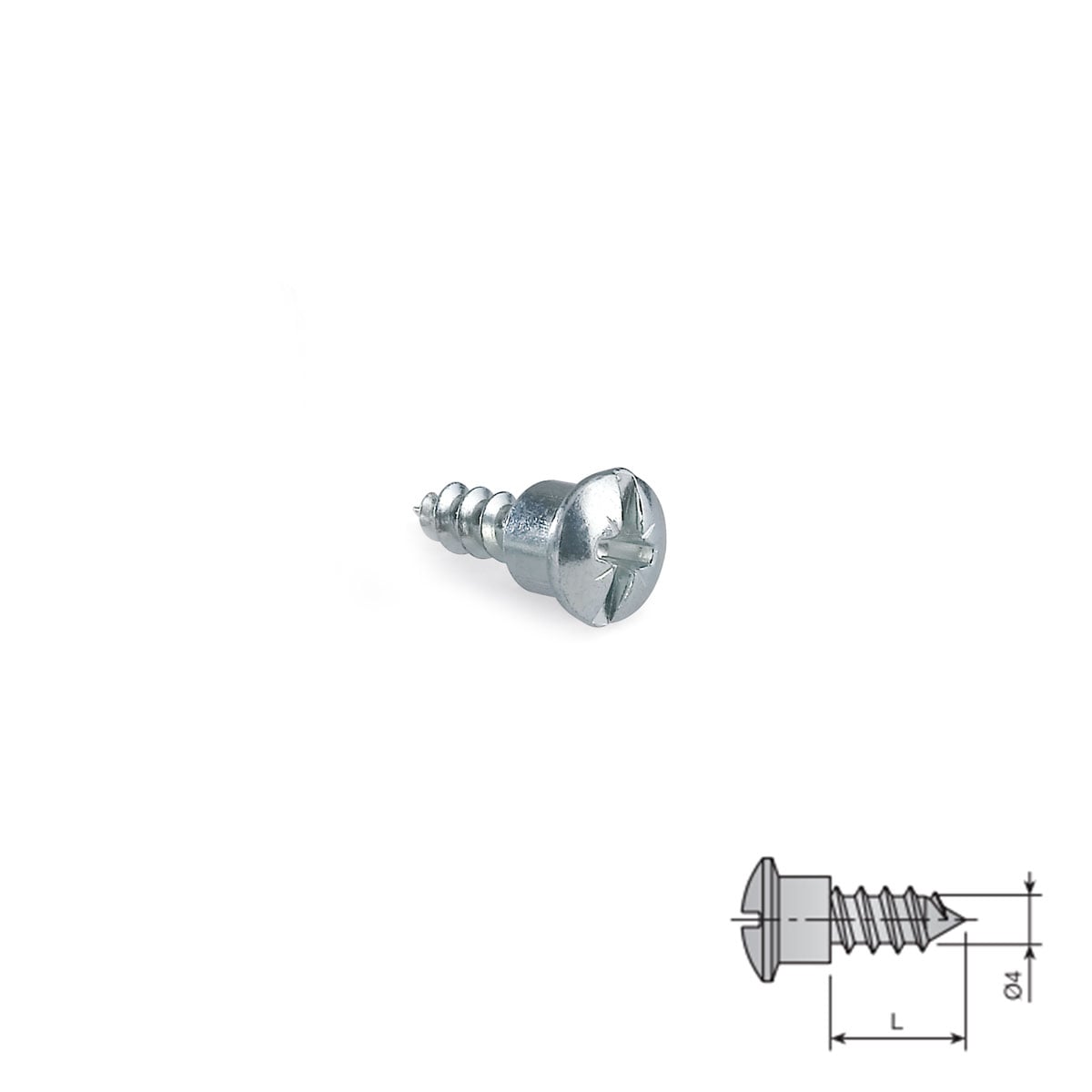 Tornillo Euro 5x7.5