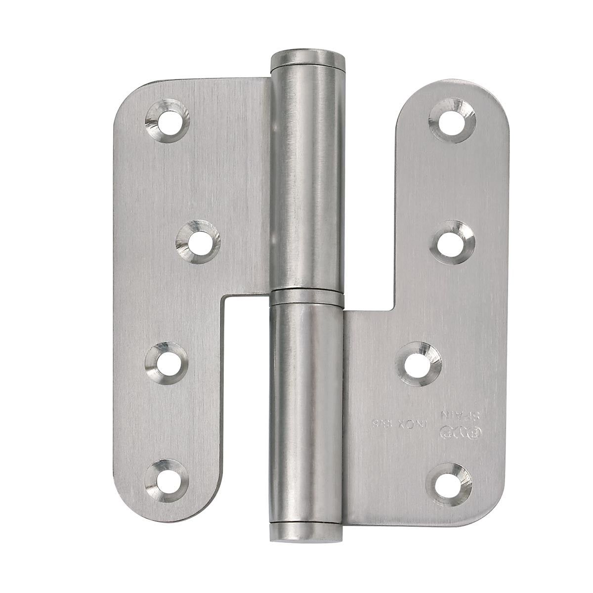 Pernio Pala Abierta Inox 100X86 P.Red. Derecha 1
