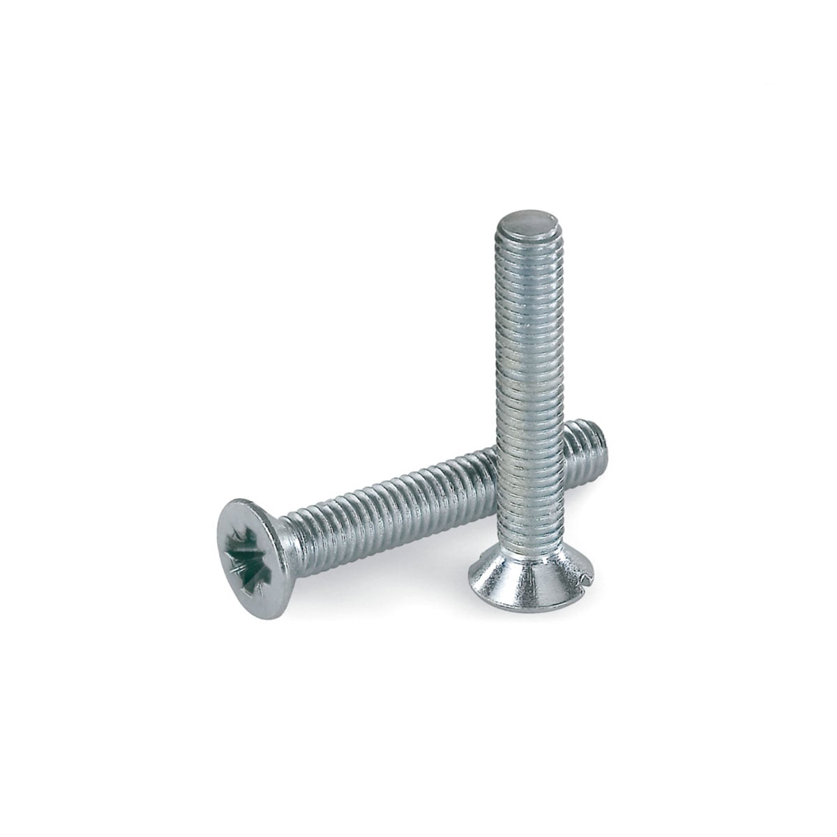 Tornillos Zincado Con Plana M-4 X 40