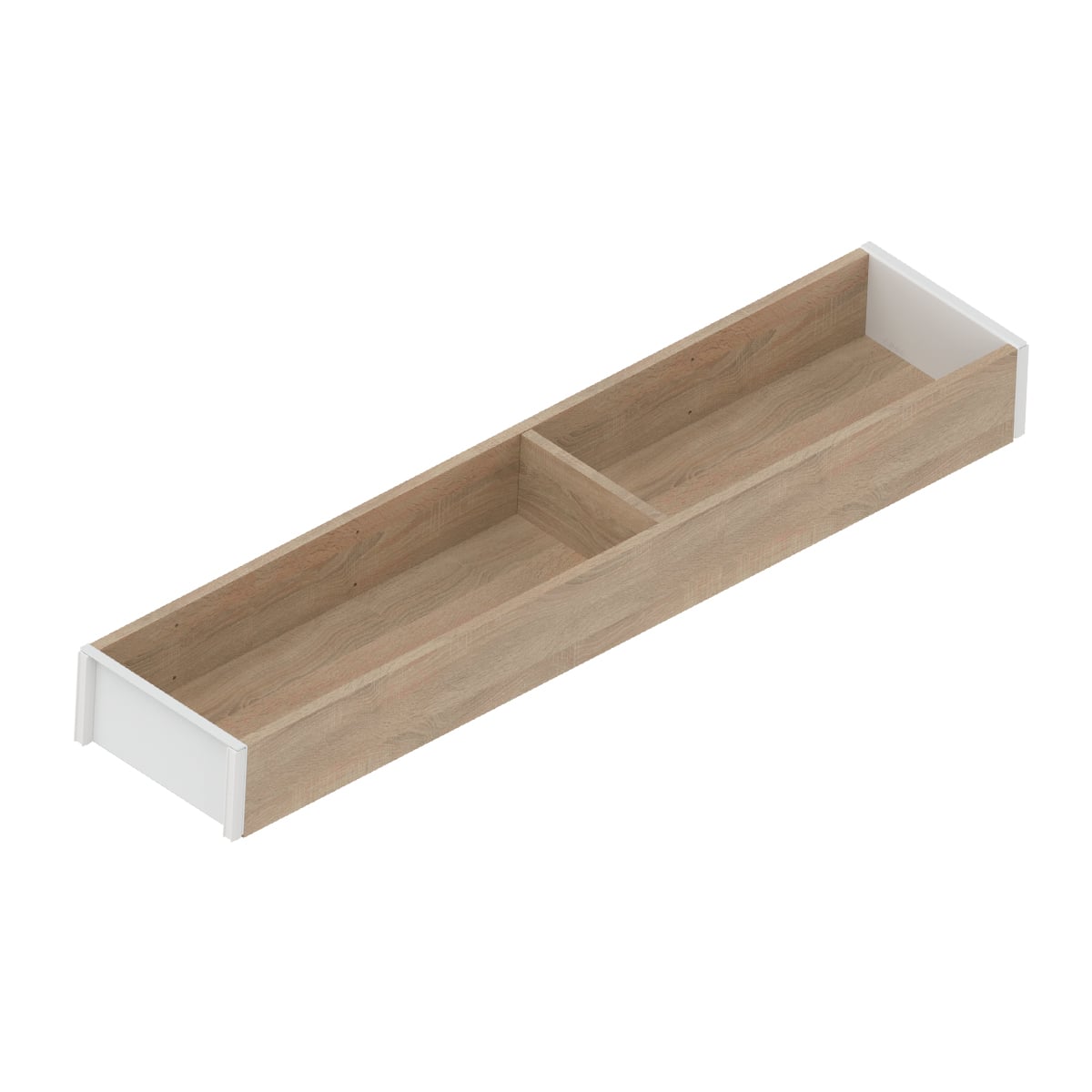 Marco Acero Blanco Cajón Lbx 200X500 - AMBIALINE