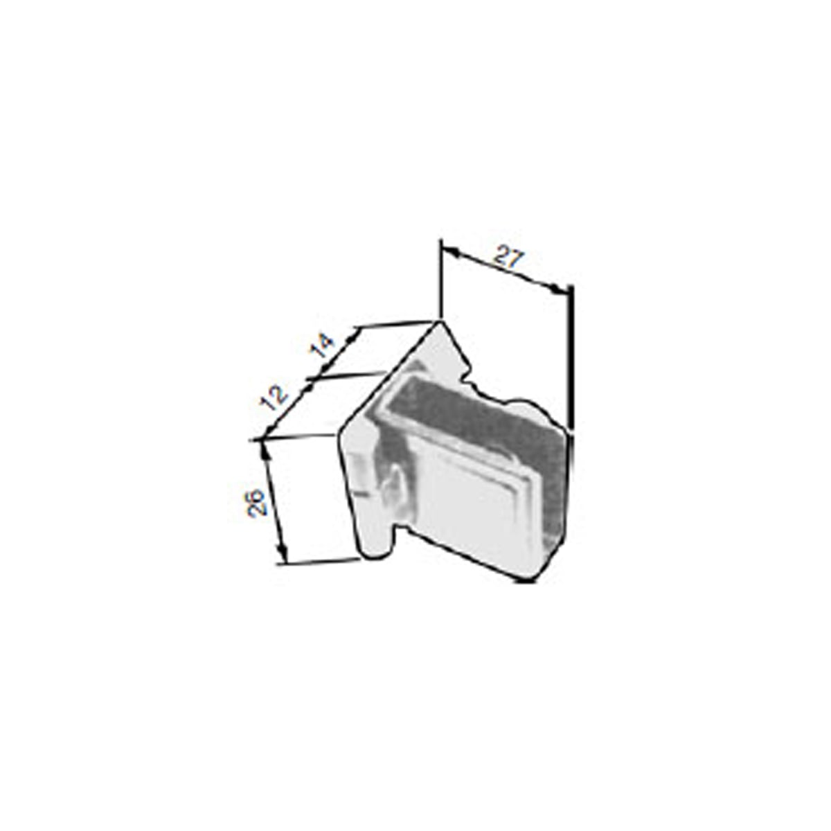 Bisagra Cristal 5