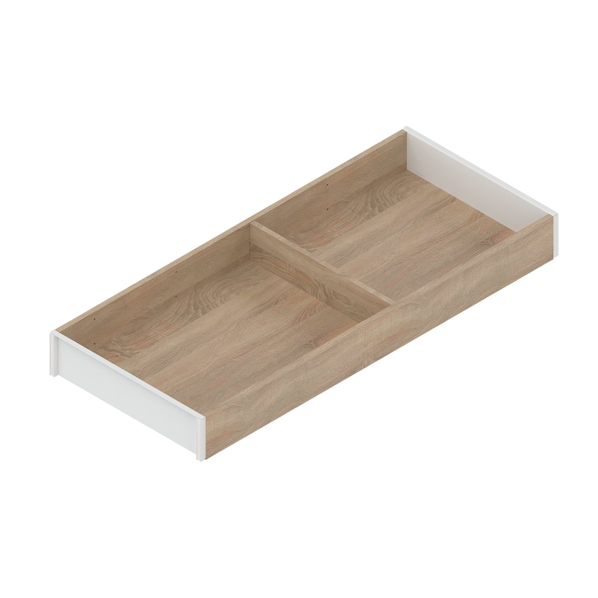 Marco Acero Blanco Cajón Lbx 200X500 - AMBIALINE
