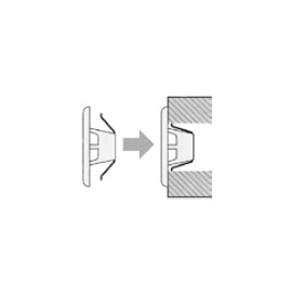 Grille de pression 160x160 vue 3