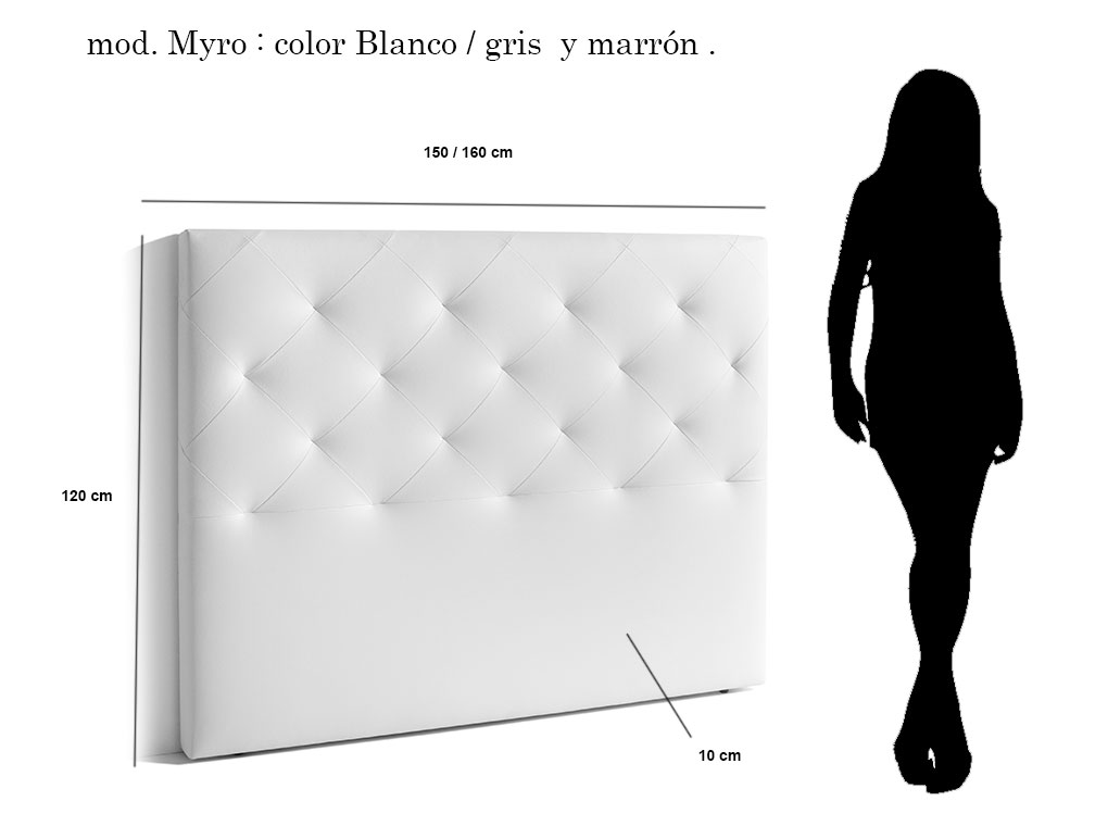 medidas cabecero Myro