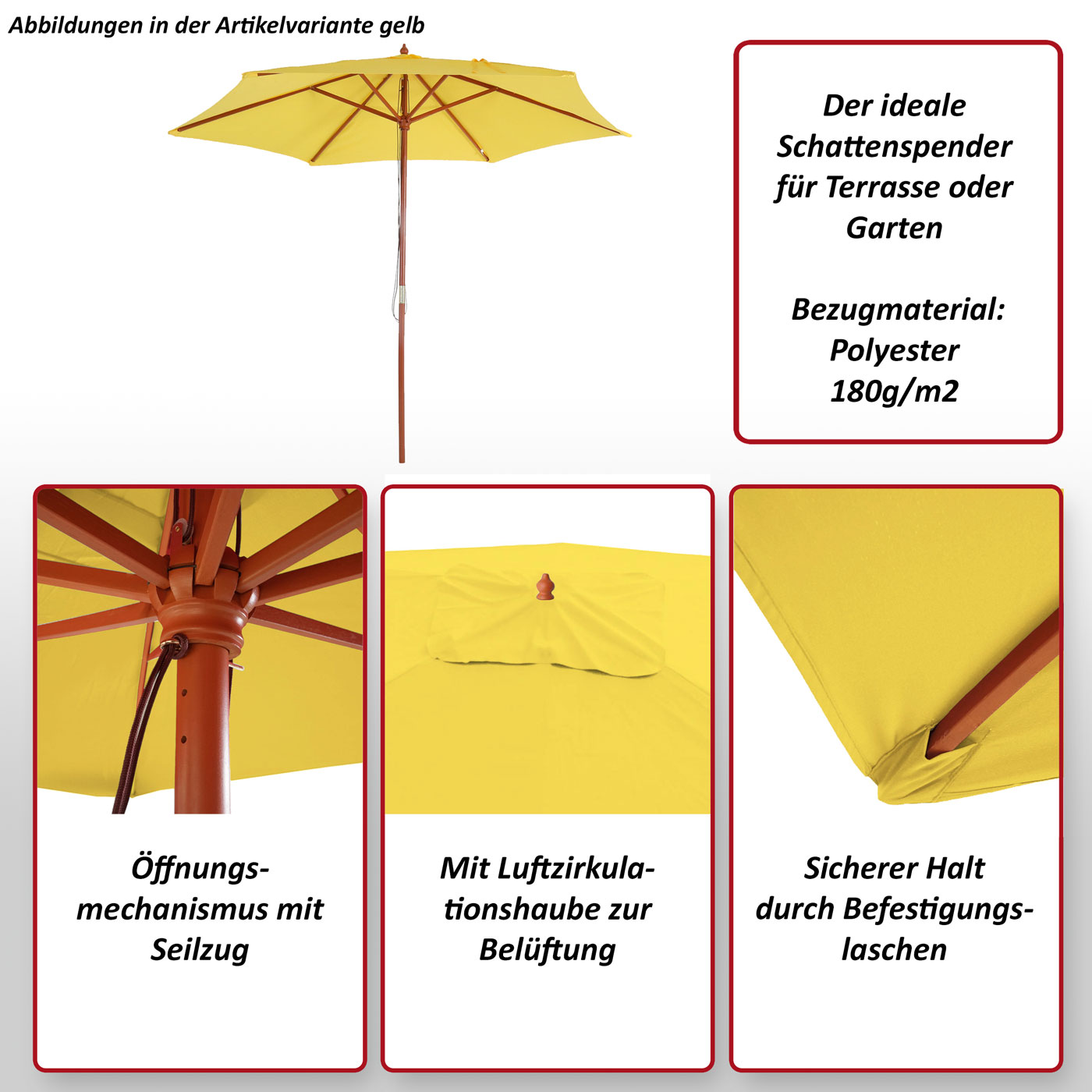 Parasol Florida, bullet image