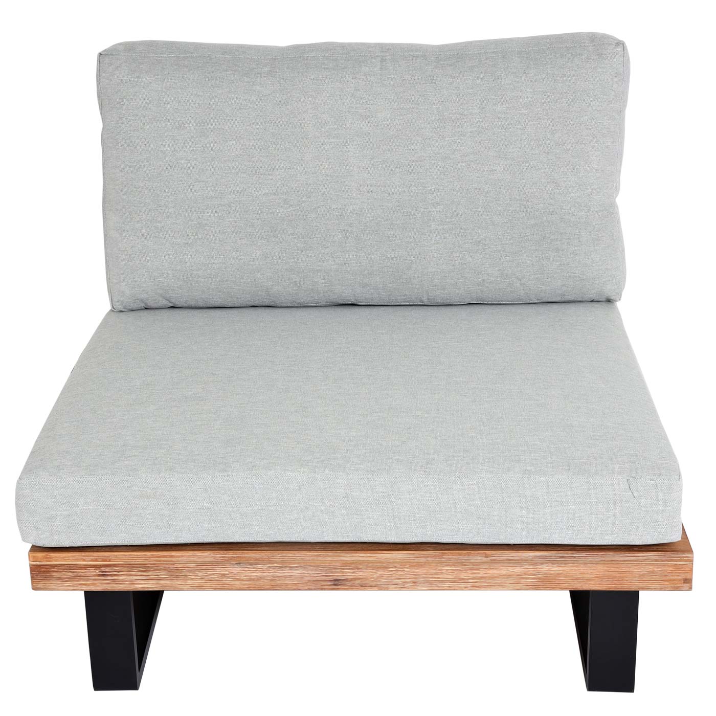 Ensemble de jardin avec fauteuil HWC-H54 vue de face du fauteuil