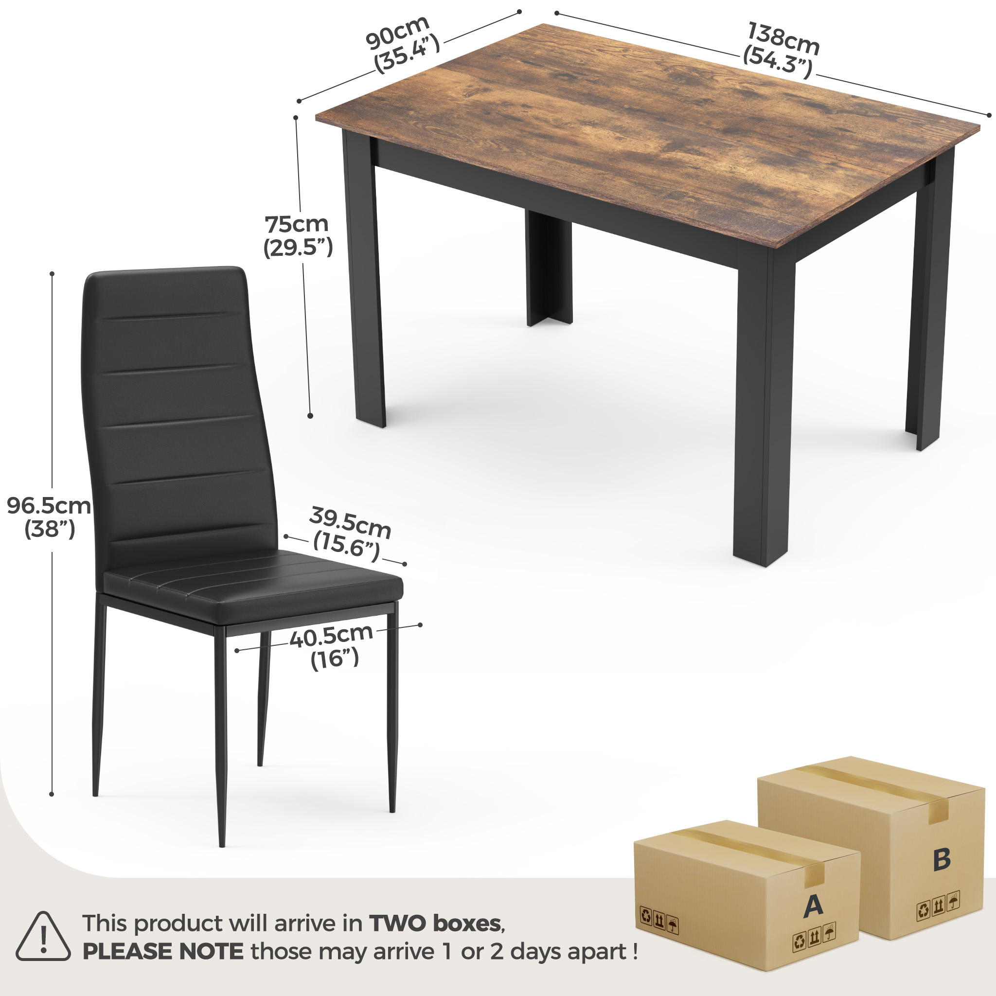 table a manger avec chaises