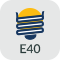 Culot E40 - Vis de 40mm