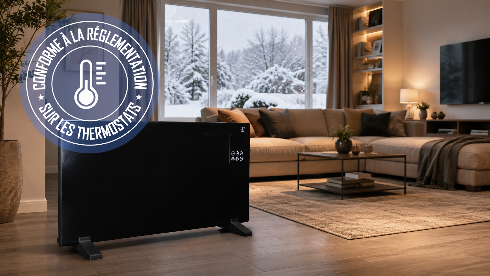 Réglementation chauffage et radiateur programmable ALUMIA CONNECT
